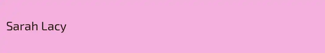 Sarah Lacy